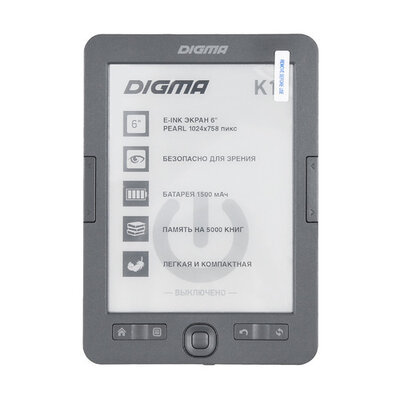 Электронная книга Digma K1 6