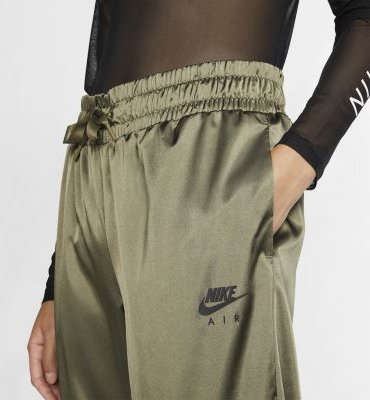Женские брюки из атласного материала Nike Air купить в Новосибирске -SKU4063091