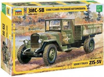 3529 звезда 1 35 грузовик зис 5в