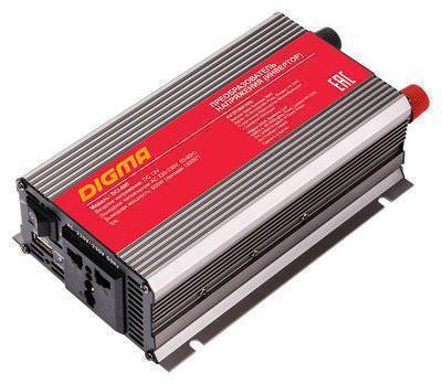 Автоинвертор Digma 600Вт DCI-600