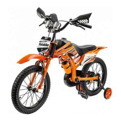 65686029 dvuhkolesnyiy velosiped mototsikl small rider motobike sport 16 oranjevyiy