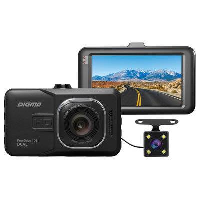 Видеорегистратор DIGMA FreeDrive 108 Dual