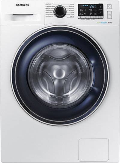 Фронтальная стиральная машина samsung ww80j5545fw