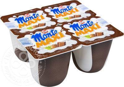 Десерт молочный Zott Monte Max Шоколад-орех 13.3% 100г Zott Polska Sp.Z.O.O. 