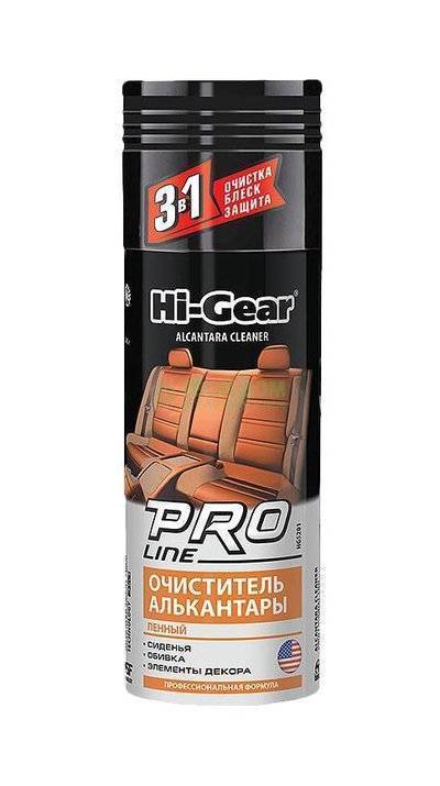 Hi gear очиститель алькантары салона автомобиля hg5201