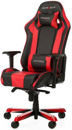 Кресло игровое dxracer oh fe08 nr черный