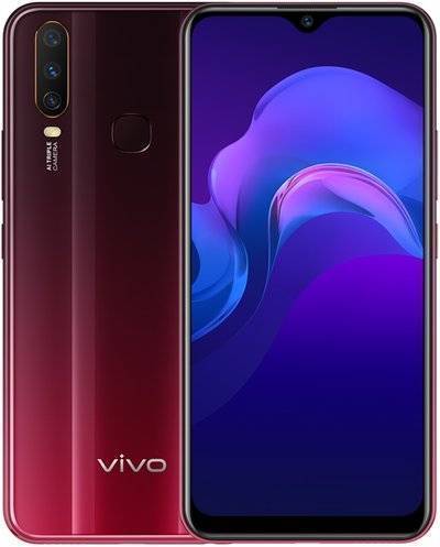 Смартфон Vivo Y12 3/64Gb Burgundy Red