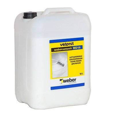 Грунтовка Weber Vetonit MD 16 3л weber.vetonit