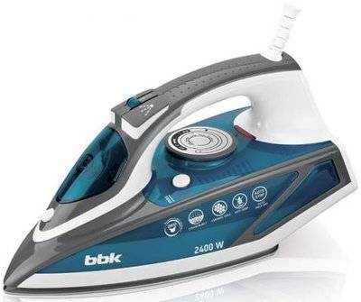 Утюг BBK 2400Вт синий ISE-2402