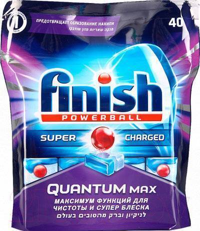 Таблетки для посудомоечной машины finish quantum max