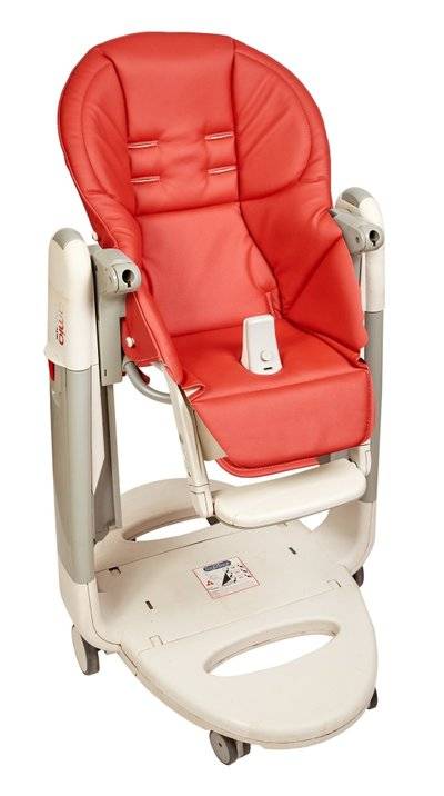 Чехол Capina на стульчик для кормления Peg-Perego Tatamia красный 
