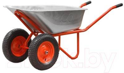 Wb351 2 тачка строительная eco двухколесная 130л