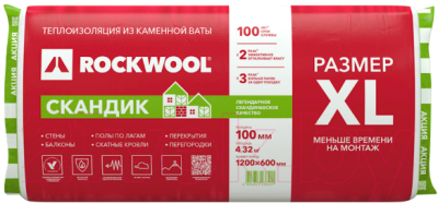 Утеплитель rockwool лайт баттс скандик плотность