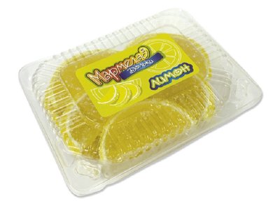 Мармелад Невский десерт "Дольки с корочкой со вкусом лимона" 270гр 