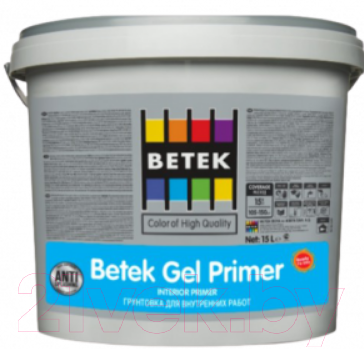 Грунтовка Betek Gel Primer для внутренних работ 