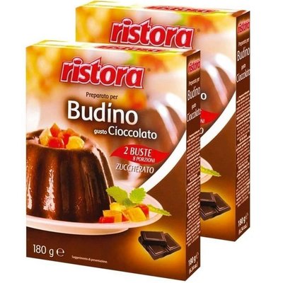Смесь для приготовления десерта Ristora "Шоколадный пудинг" 2 шт х 180 г 