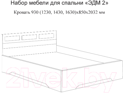 Спальня эдем 5 св мебель