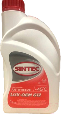 Sintec g12 45. Sintec -45 g12 Red. Sintec 613502. Антифриз Sintec g12 1л.красный. Sintec Antifreeze Lux g12 Red (1кг).