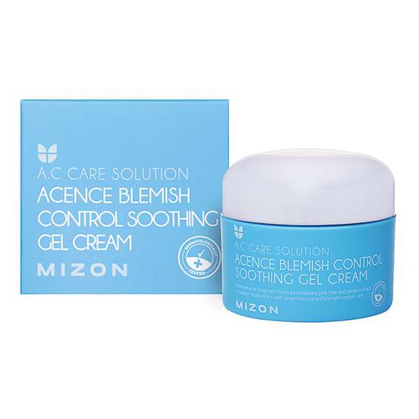 Mizon good bye blemish soothing gel cream. Mizon Acence Blemish Control Soothing Gel. Крем для лица Mizon Acence Blemish Control. Mizon Acence Blemish Control Soothing Gel Cream. AC Care solution Acence Blemish.