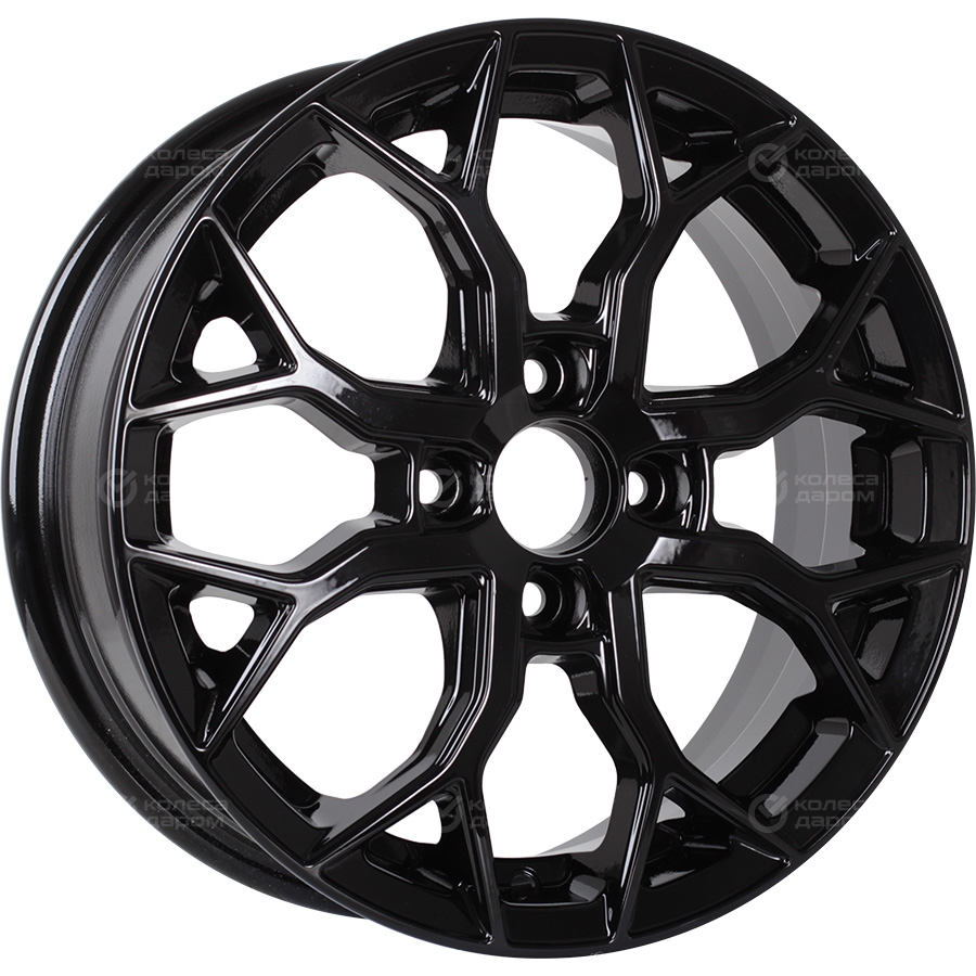 Venti 1419 5.5x14/4x98 D58.6 ET35 BL (черный) (V1419-5514-586-4x98-35BL)  где купить в Старом Осколе, отзывы - SKU8885078