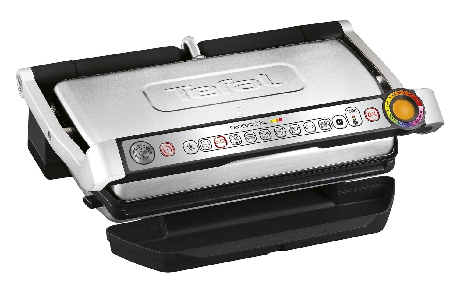 Tefal Optigrill+XL+Snacking GC724D12 (Стальной/серый/черный) где купить в  Старом Осколе, отзывы - SKU9187407