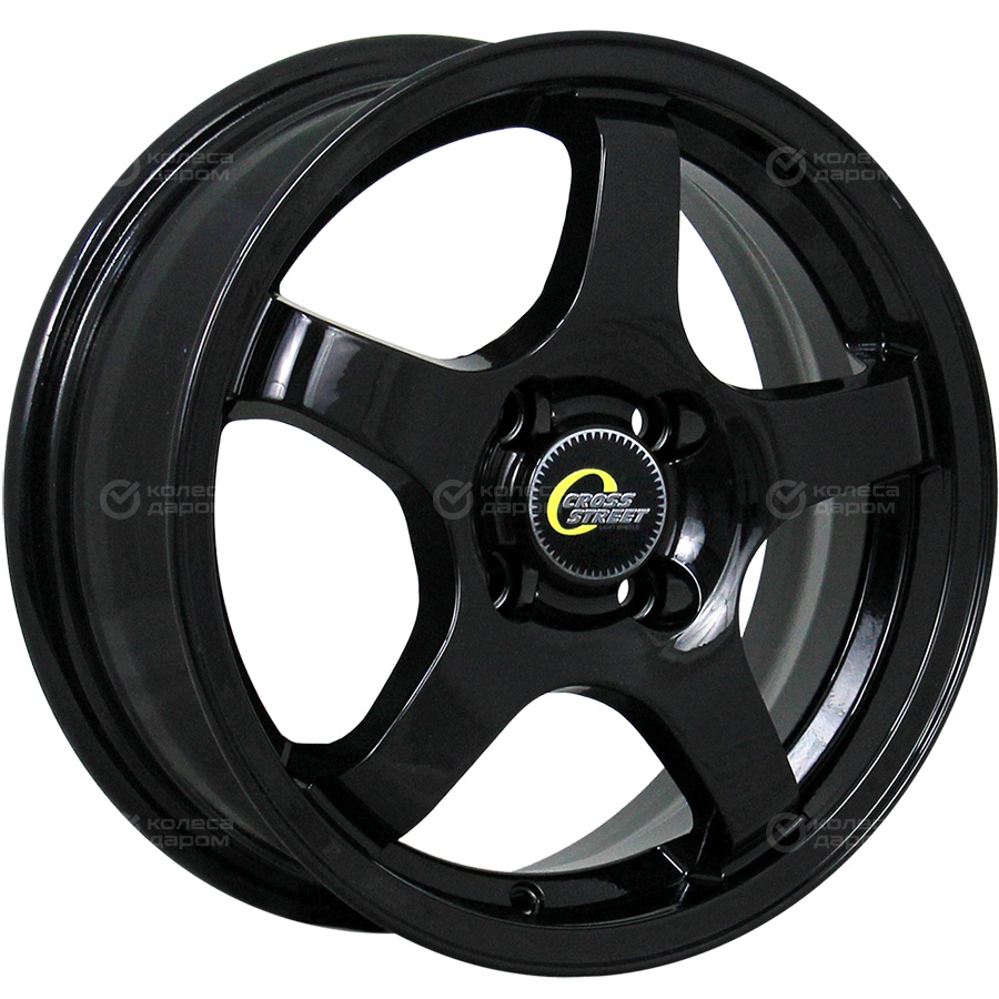 CrossStreet CR14 5.5x14/4x100 D60.1 ET43 Black (черный)  (C4(A1041)-5514-601-4x100-) где купить в Старом Осколе, отзывы - SKU8230440