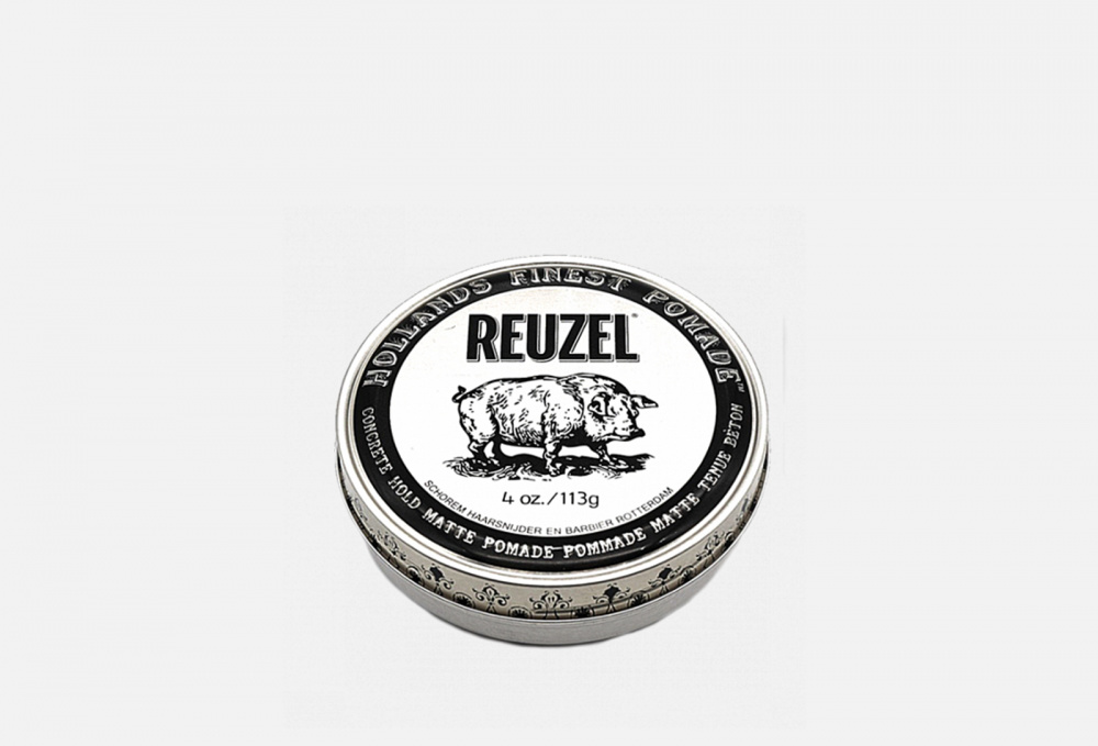 Reuzel помада для волос. Reuzel Concrete hold Matte Pomade. Reuzel logo.