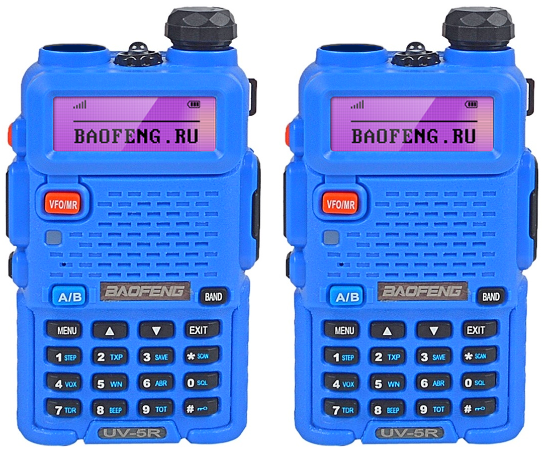 Baofeng UV-5R - BLUE/2 (синий) где купить в Старом Осколе - SKU9913978