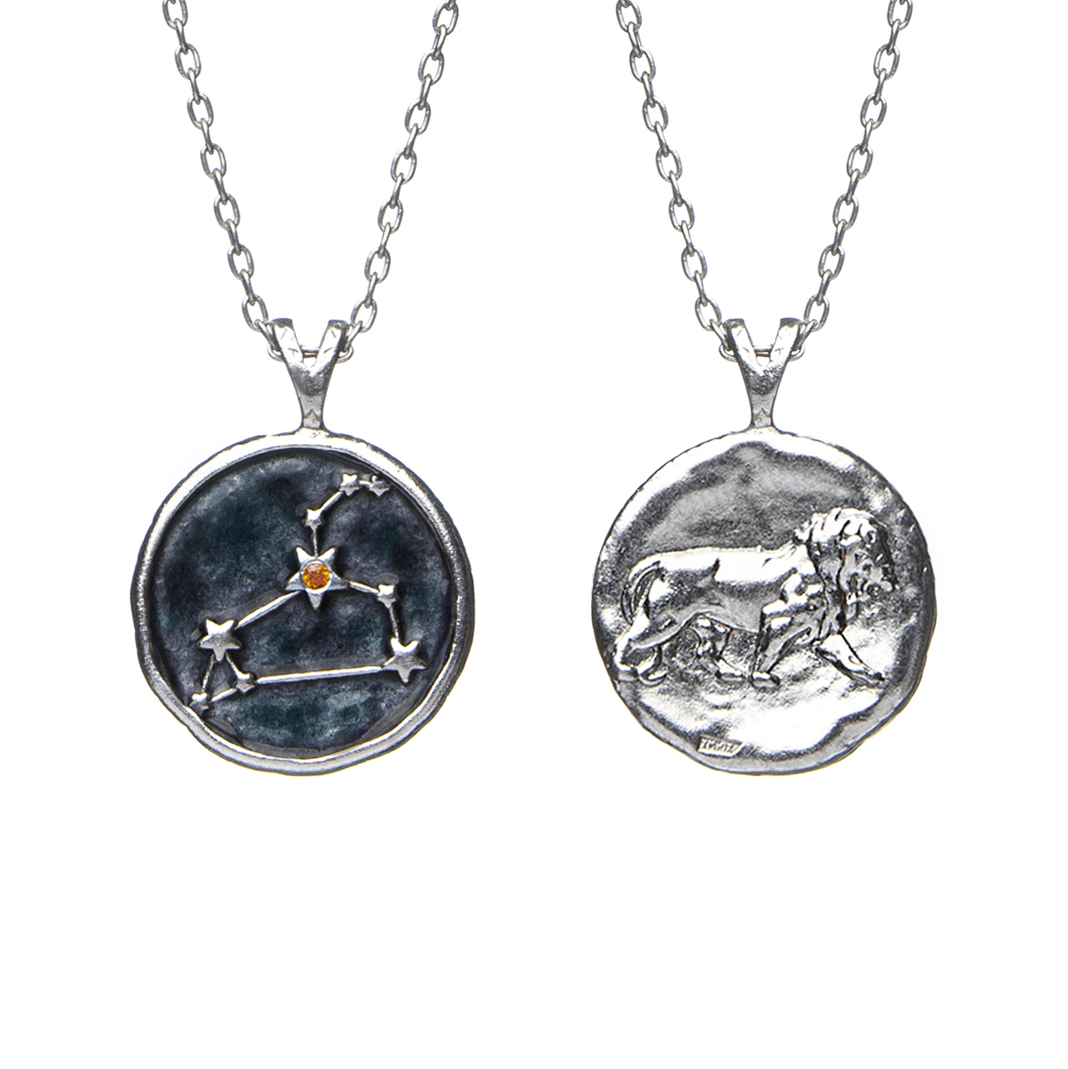 Кулон Знак зодиака Лев на цепочке серебро 925 Amorem для женщин купить вСтаром Осколе и характеристики - SKU10016541