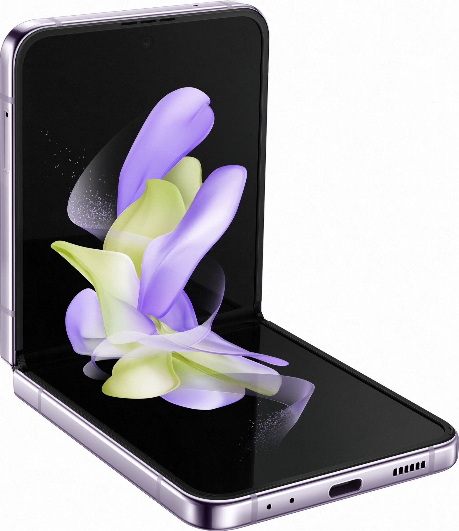 Смартфон Samsung Galaxy Z Flip4 128 ГБ лавандовый (SM-F721BLVGCAU) где  купить в Новосибирске - SKU11286461