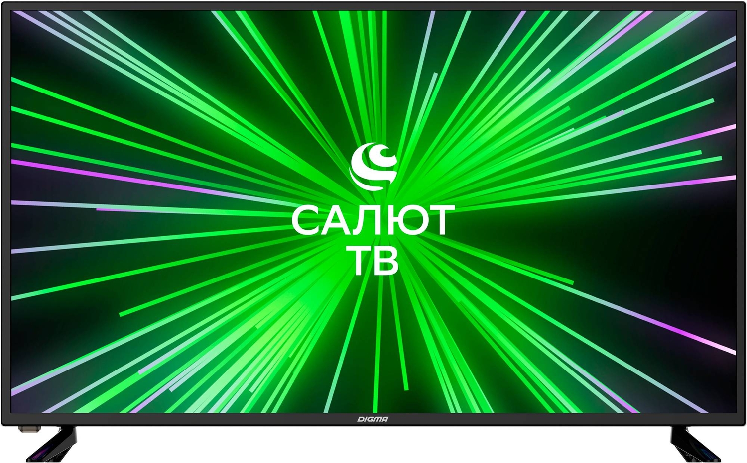 Телевизор Digma Салют ТВ DM-LED40SBB25 40