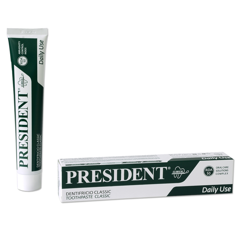 President white. Зубная паста President Classic. President Classic, 75 мл. З/паста President Classic 75мл 0115. Зубная паста президент Вайт/белизна 75мл (168) 1*24.