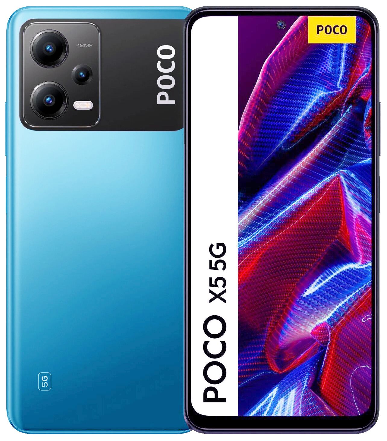 Смартфон Poco X5 5G 8/256Gb Blue (голубой) (45045) где купить в Краснодаре,  отзывы - SKU12298267