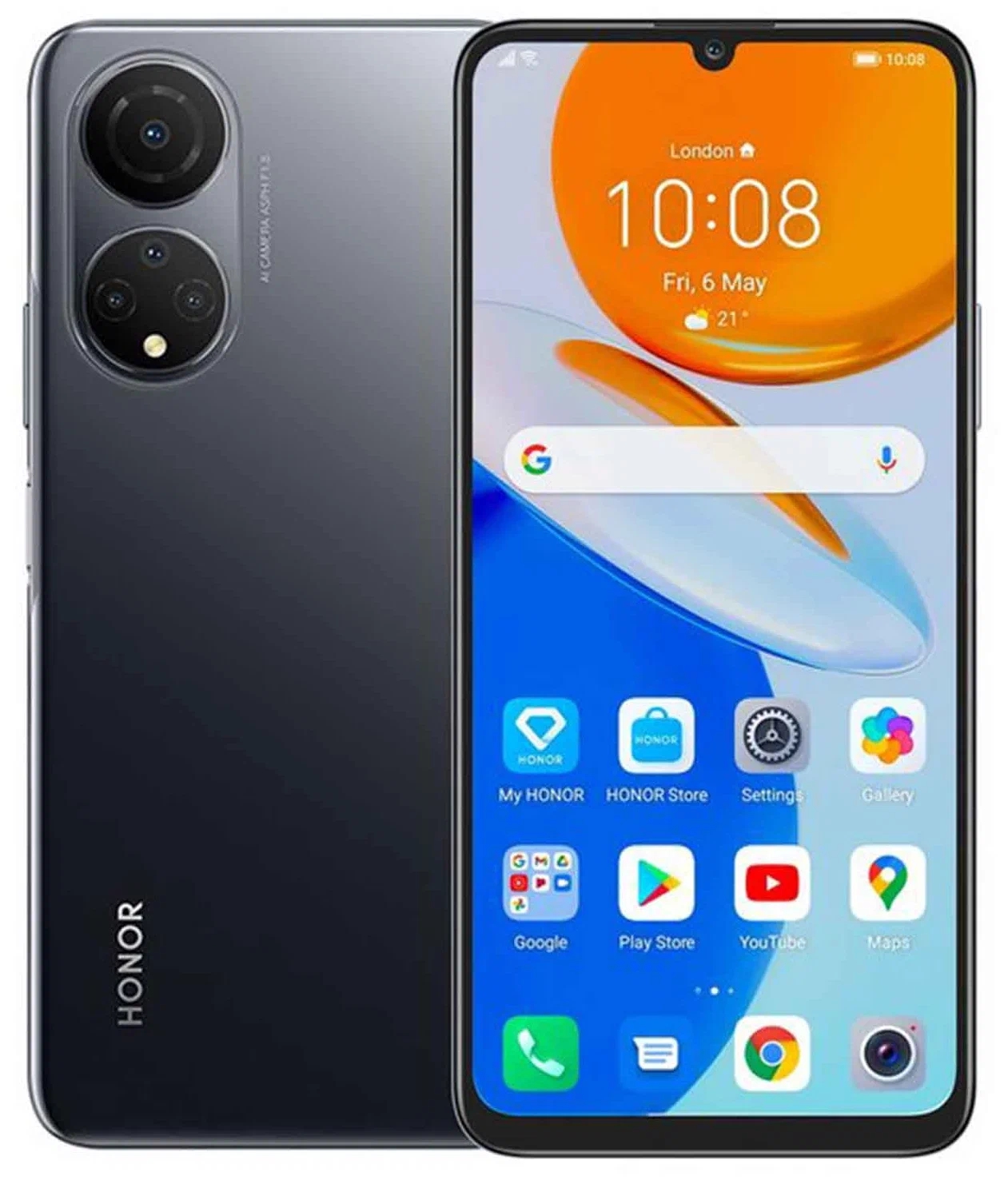 Honor X7 4/128GB Midnight Black (PI) (черный) где купить в Старом Осколе -  SKU12534341