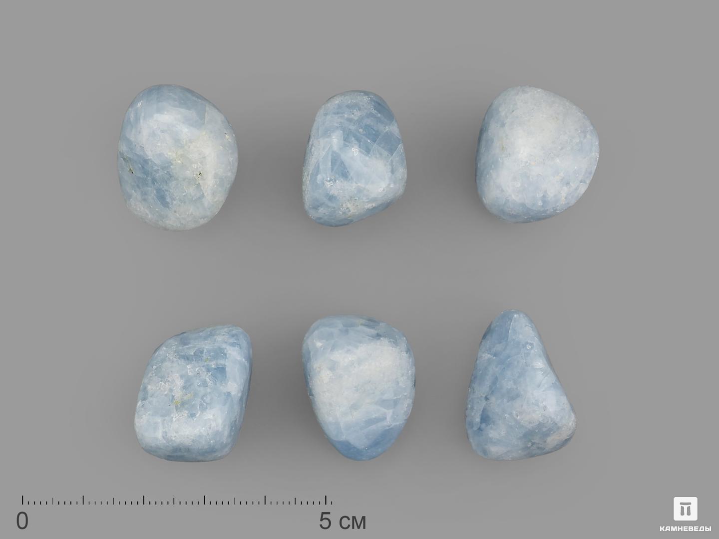Кальцит голубой крупная галтовка 2-25 см (5-10 г) Камневеды купить за 320руб в Старом Осколе - SKU12746619