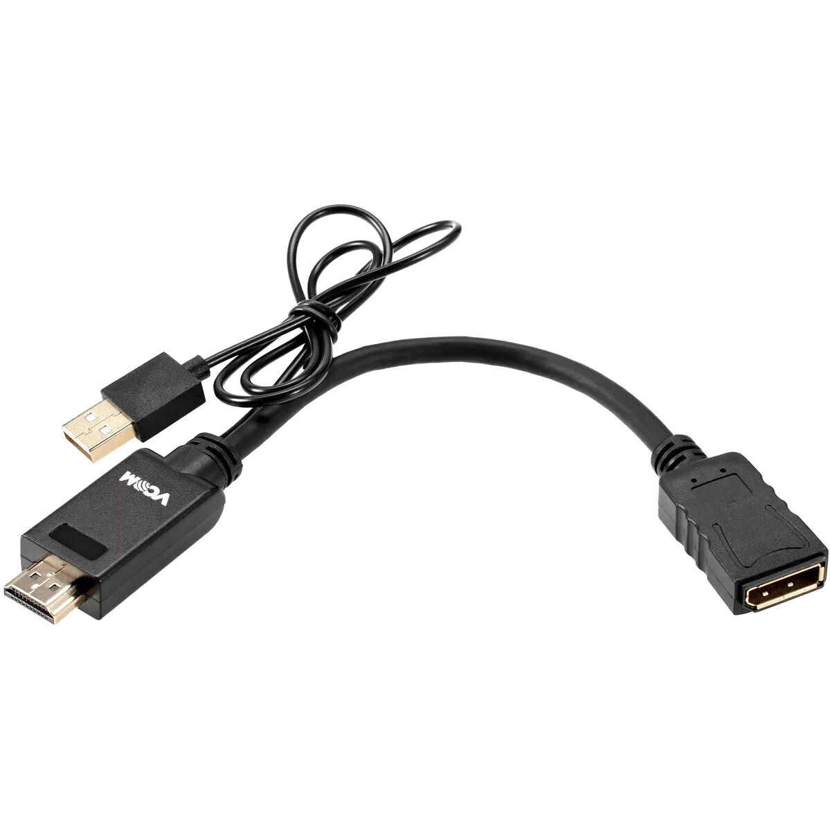 Кабель-переходник HDMI(M) +USB---> DP(F) 0.15m 4K*60Hz VCOM<CG599E> Кабель- переходник VCOM USB Type-A M+HDMI M/DisplayPort F (CG599E-0.15M) купить от  2000 руб в Старом Осколе, сравнить цены - SKU13034812