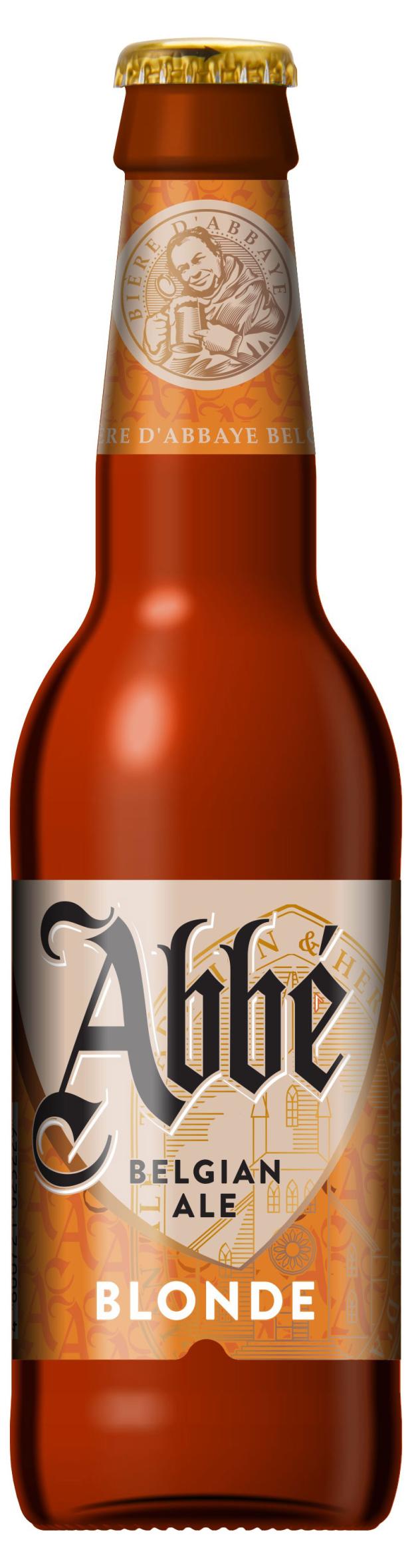 Пивной напиток Abbe Belgian Ale Blonde 330 мл где купить в Старом Осколе -  SKU13226586