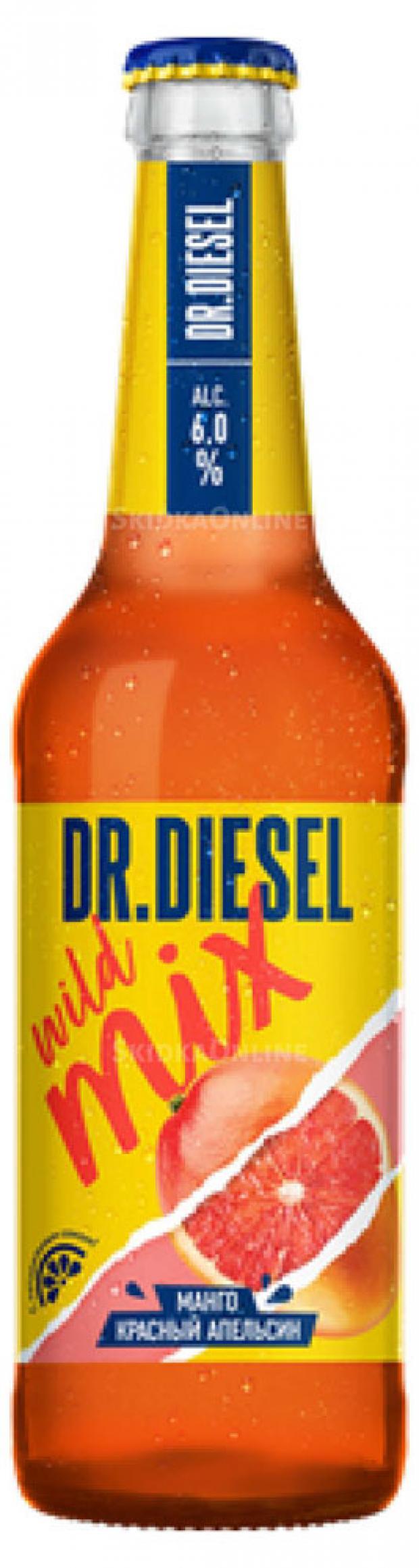 Пивной напиток Dr. Diesel Wild Mix светлый фильтрованный 6% 450 мл где  купить в Старом Осколе - SKU13230626