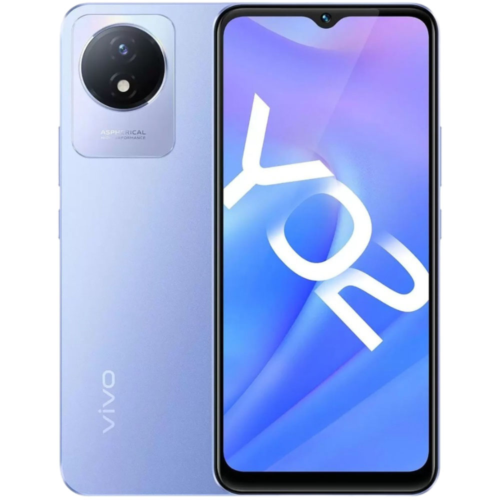 Смартфон VIVO Y02 32 Гб лавандовый где купить в Новосибирске - SKU14482182