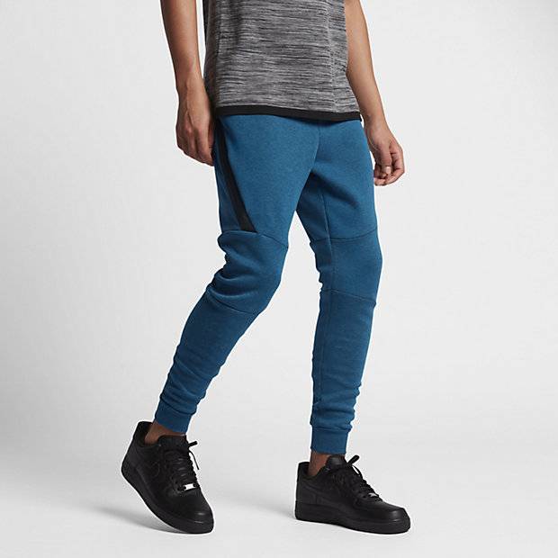 Мужские джоггеры Nike Sportswear Tech Fleece (Синий) (размер: 2XL) (805162-457) купить в Челябинске, видео обзоры и характеристики - SKU963177