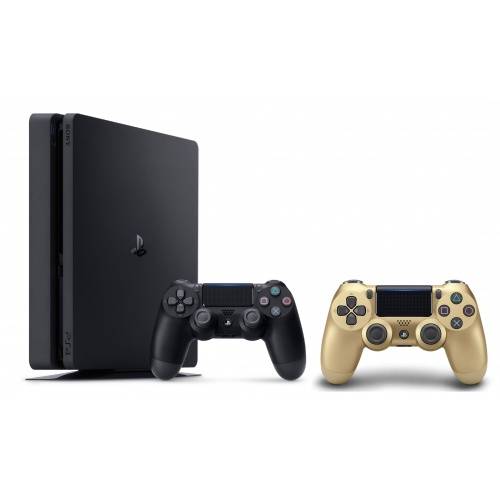 Черную приставку. PLAYSTATION 4 Slim 1tb. PLAYSTATION 4 Slim 1000 GB. PLAYSTATION 4 Pro 1tb фото. Комплект плейстейшен 2 слим.