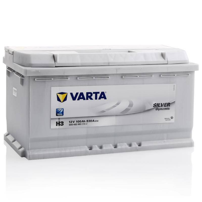 Варта характеристики. 6004020833162 Varta. Varta 600 402 083. АКБ Varta Silver Dynamic 100 а/ч о.п. (h3) (600 402) 353х175х190. Varta 100ah 830a.