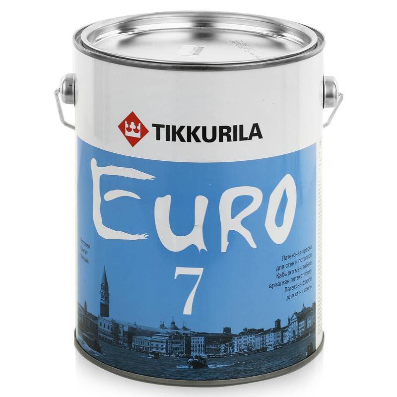 Tikkurila euro 7 матовая. Краска Тиккурила евро 7. Краска латексная Тиккурила евро 2. Тиккурила 20 евро 2,7. Лакокрасочные Тиккурила евро 7.