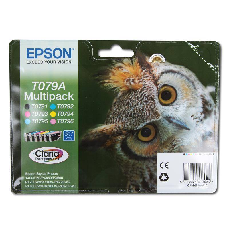 Комплект картриджей epson. Epson t0795. Epson картридж т079а. Картридж Epson t0792 (OEM). Комплект Epson c13t379d4020.