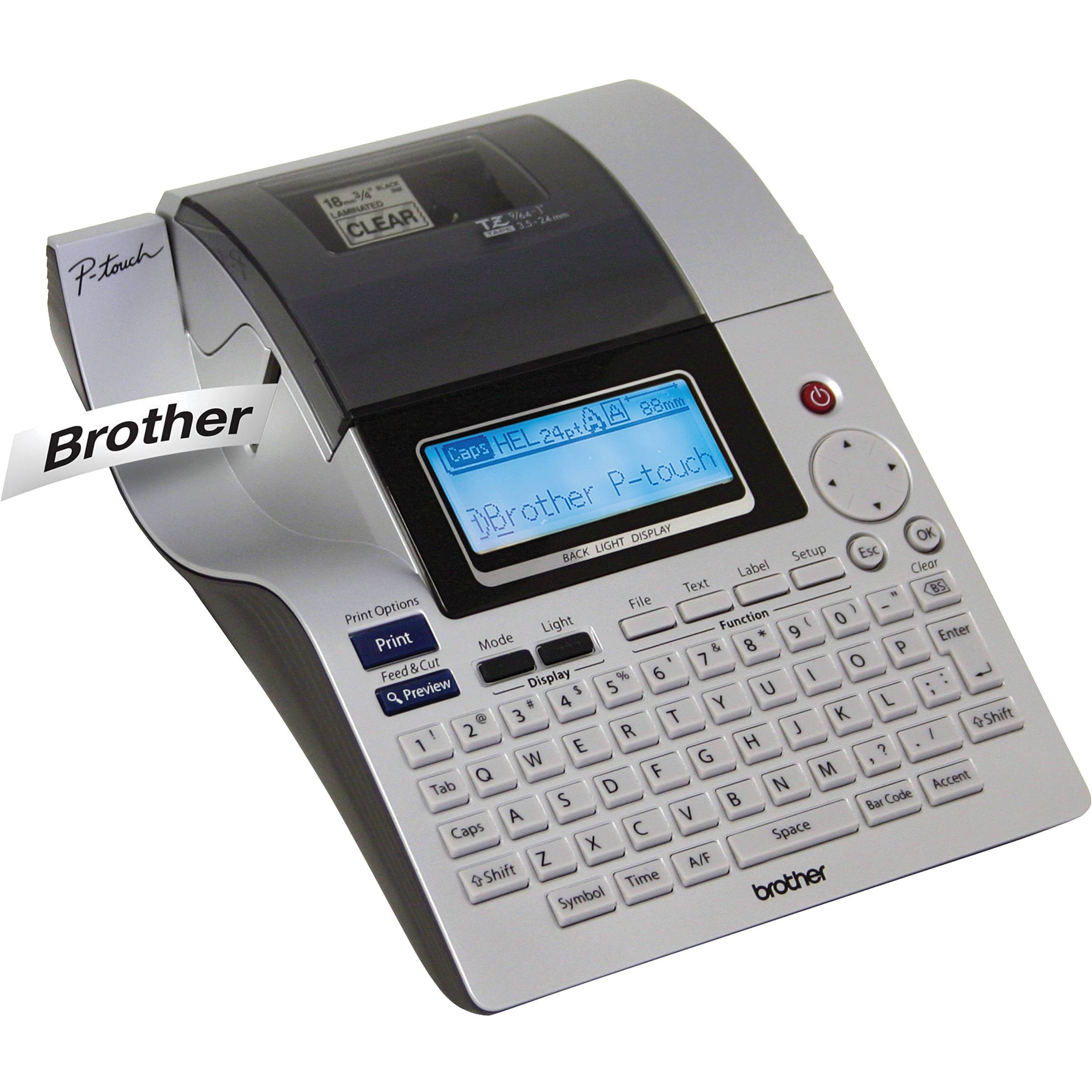 Brother печать. Принтер brother pt-2700vp. P-Touch pt-2700. Brother p-Touch 2700. Термопринтер brother 2700.