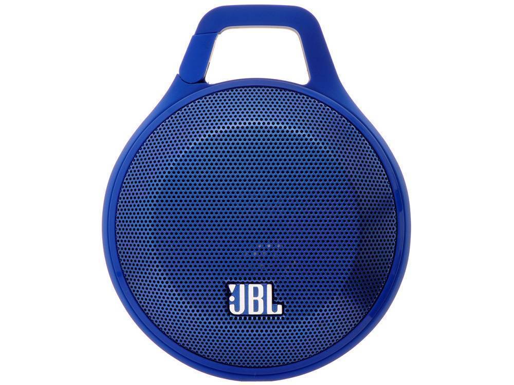 Круглая колонка jbl. Колонка JBL clip 1. JBL колонка синяя круглая. Колонка ДЖБЛ маленькая синяя. Колонка JBL синяя маленькая.