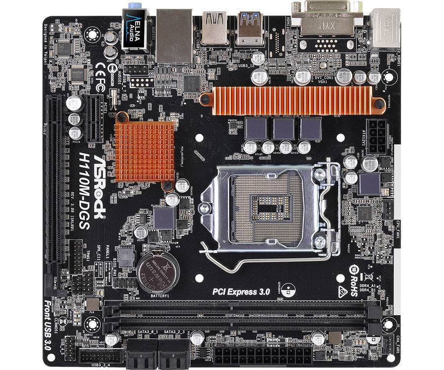 Схема asrock h110m dvs