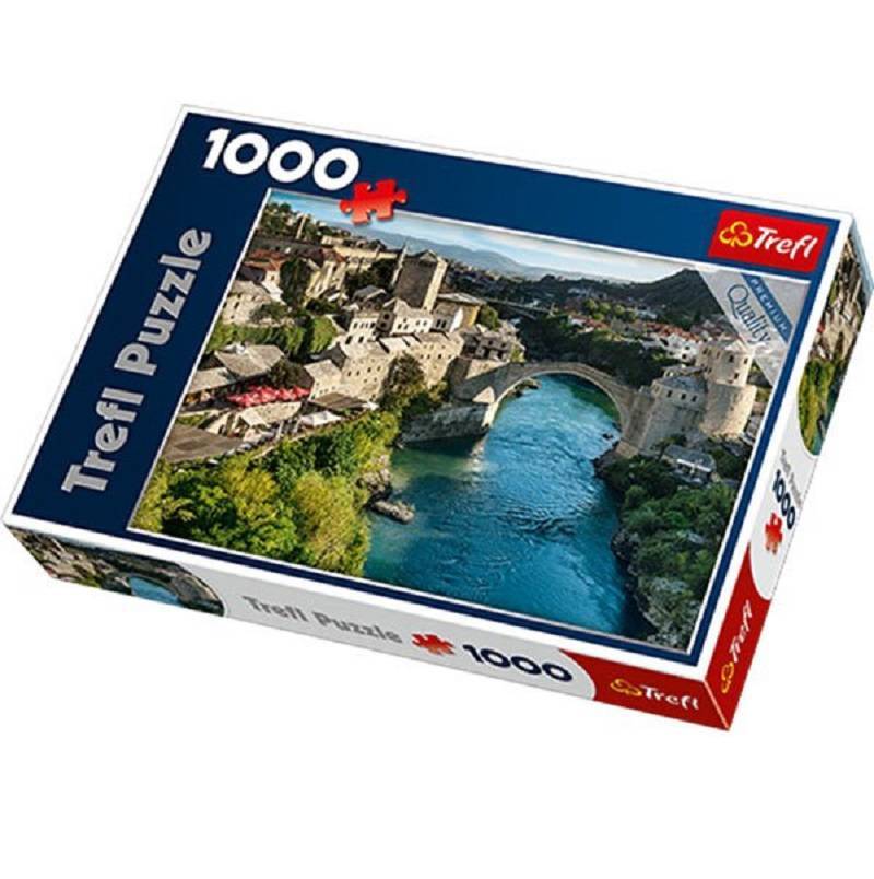 Trefl puzzle карта мира