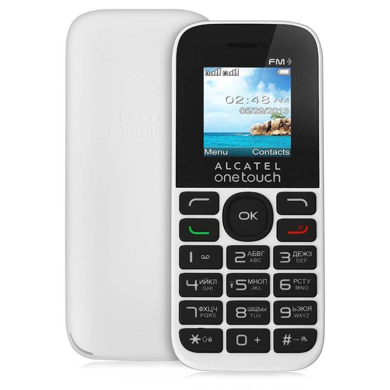 Alcatel one touch фото кнопочного телефона