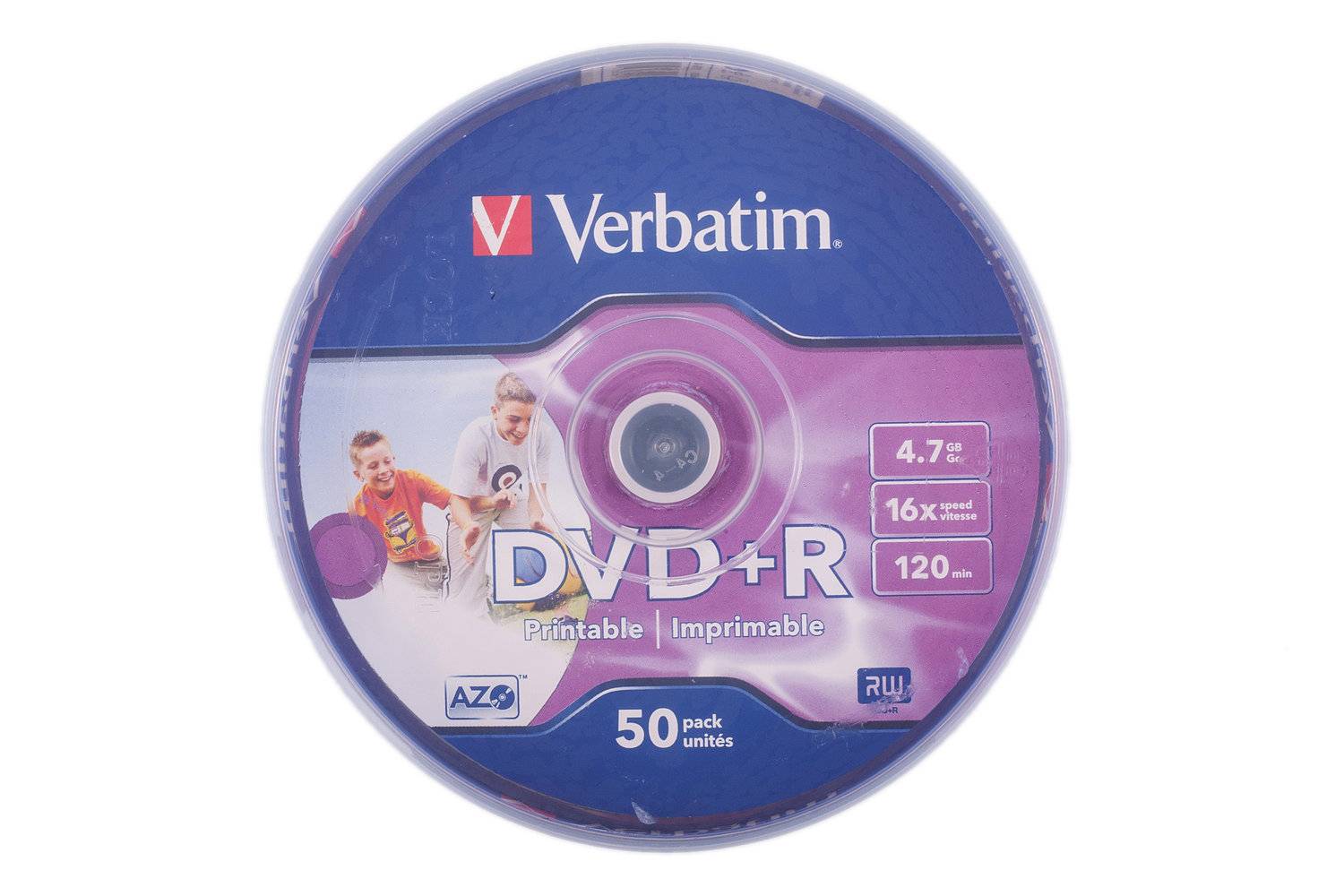 Verbatim printable dvd r